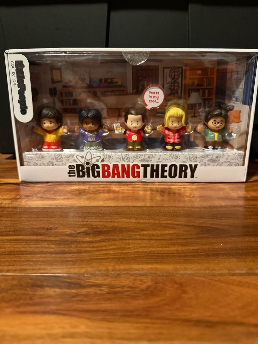 Little People Big Bang Theory collector box